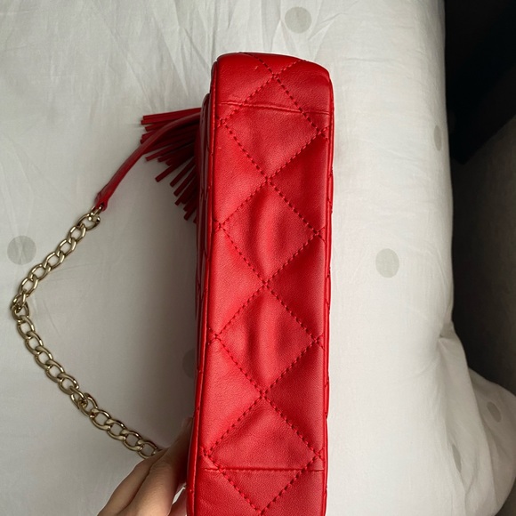 Kate Spade Red Shoulder Handbag - Picture 8 of 14